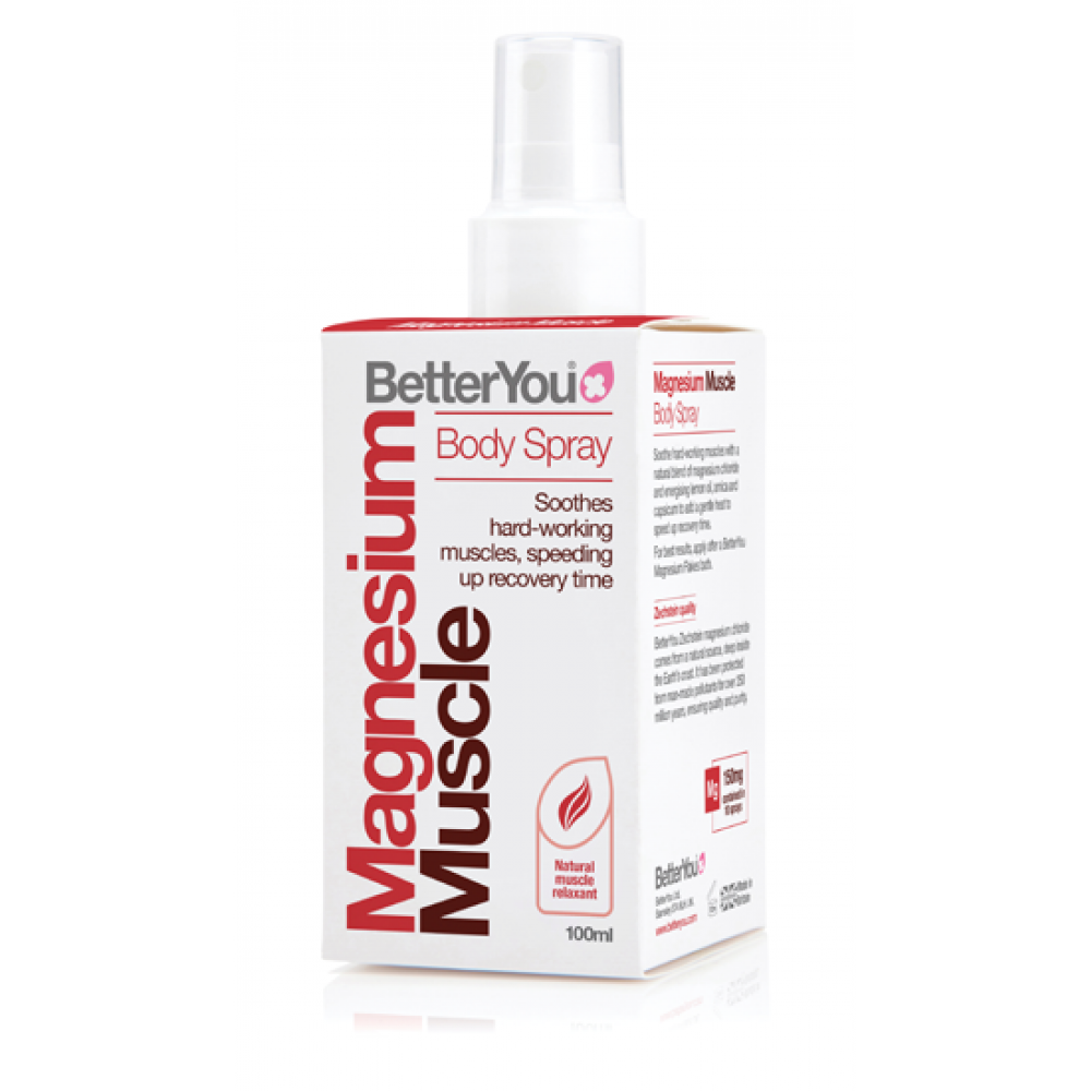 BetterYou Magnezijevo olje - muscle, 100ml