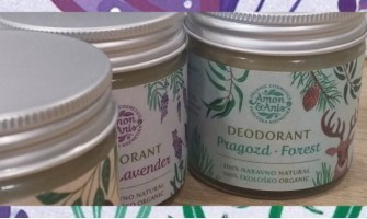 Testiranje 100% naravnega in 100% ekološkega deodoranta Amon & Anis