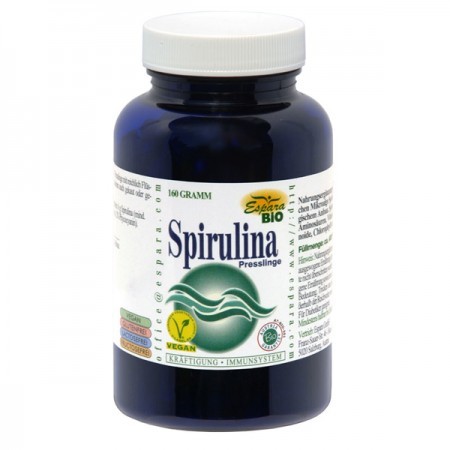 Espara Spirulina BIO, 400 kapsul