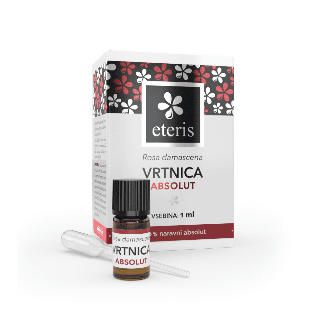 Eteris Naravno eterično olje Vrtnica – absolut 1 ml