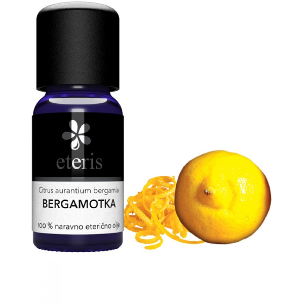 Eteris Naravno eterično olje Bergamot, 10ml