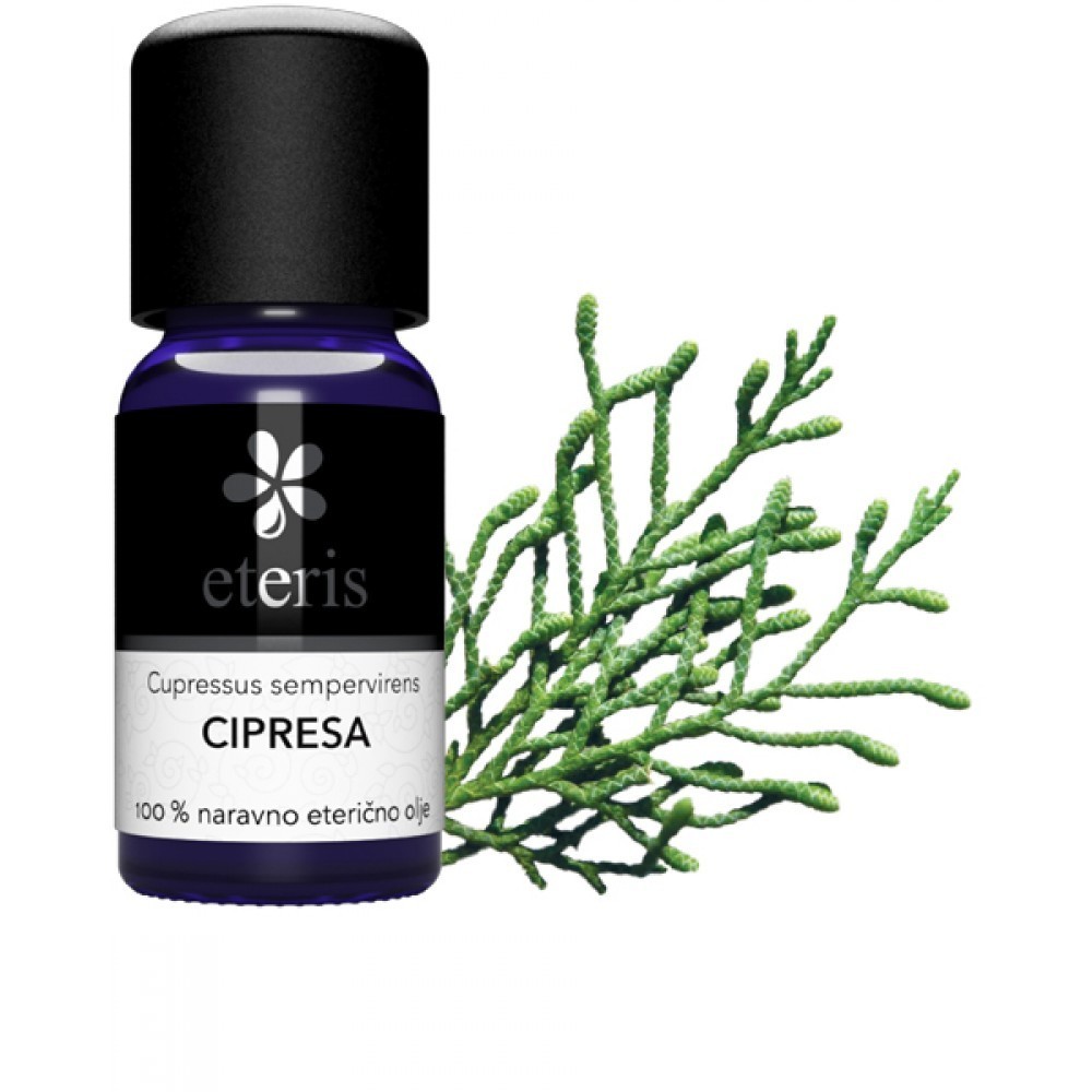 Eteris Naravno eterično olje Cipresa eterično olje 10 ml
