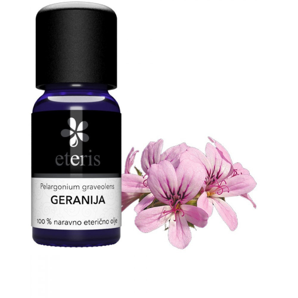 Eteris Naravno eterično olje Geranija, 10ml
