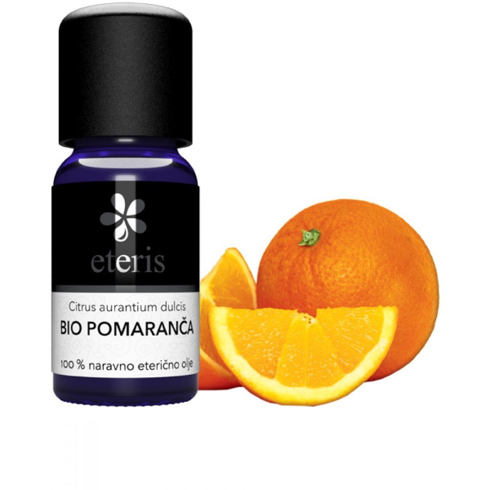 Eteris Naravno eterično olje Pomaranča – BIO eterično olje 10 ml