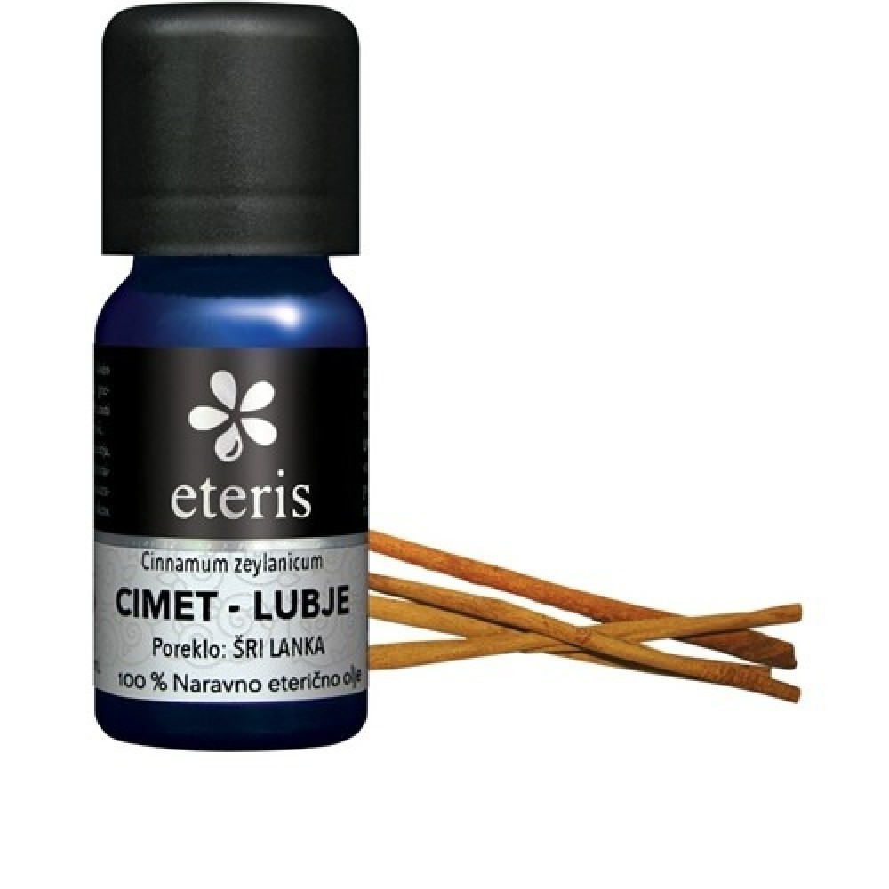 Eteris Naravno eterično olje Cimet (lubje), 10ml